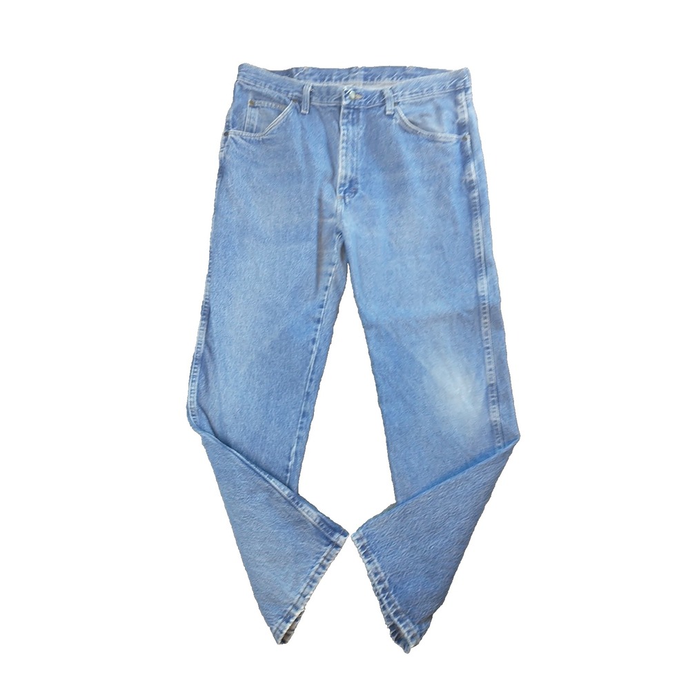 Wrangler 96501DS Mens Regular Fit Straight Leg Jeans Medium Wash Blue 34x29
